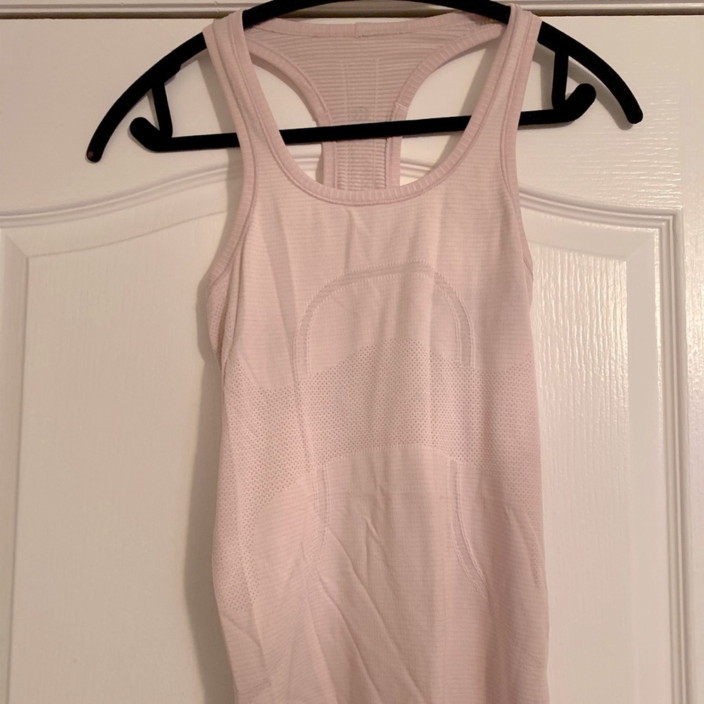 Baby pink Lululemon Tank